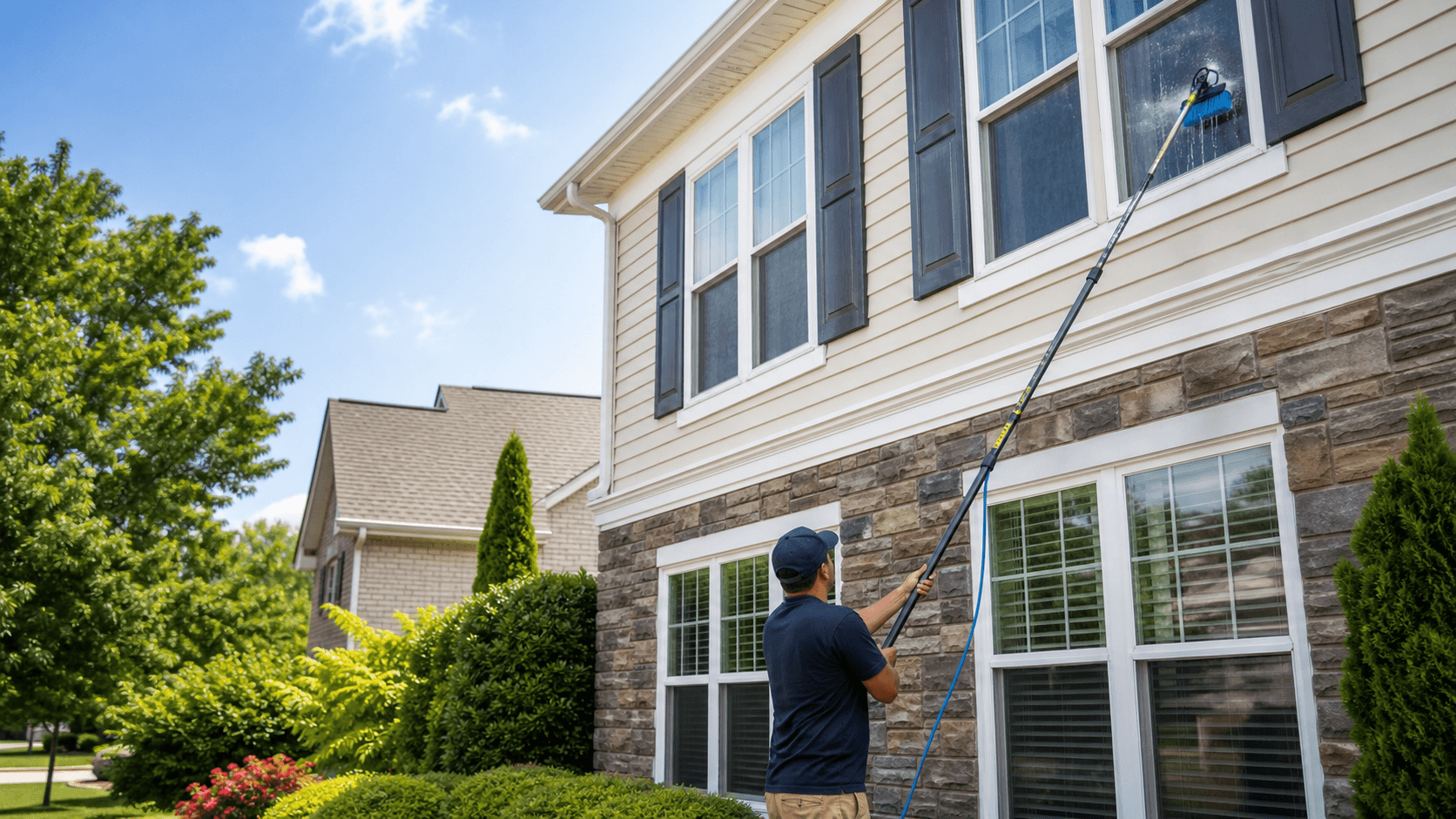 Professional window cleaning service in Knoxville Tennessee